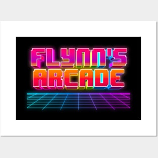 Flynn's Arcade / 80s Synth Sci Fi Movie Posters and Art